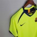 Barcelona 05/06 Away Green Soccer Jersey